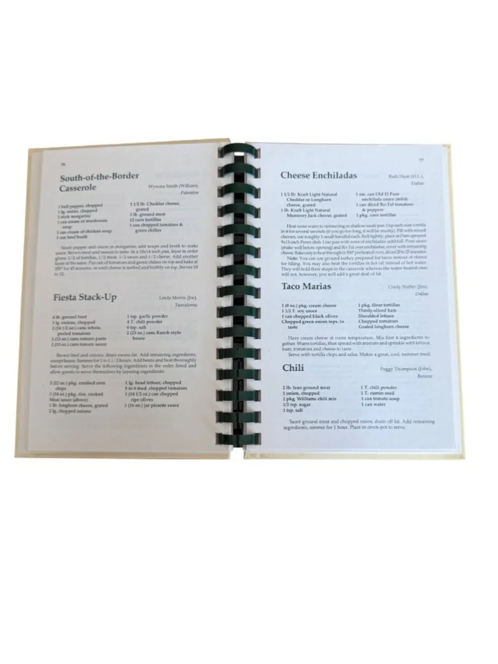 Hunt Cookbook Recipes Cookbook Oil Company Volunteers 1995 Southern Cooking